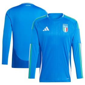 Camisola Itália 1º Equipamento Euro 2024 Manga Comprida